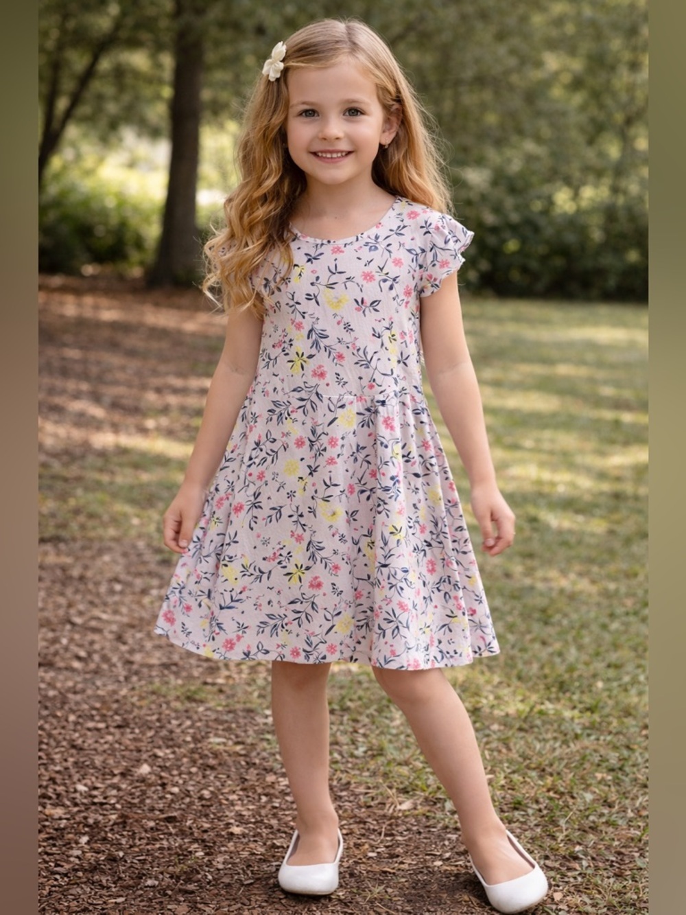 Nordstrom Pink Floral Dress